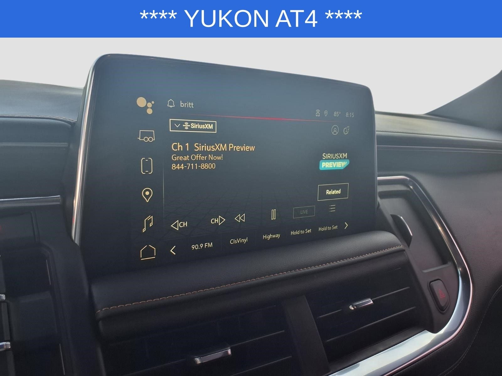 2024 GMC Yukon AT4