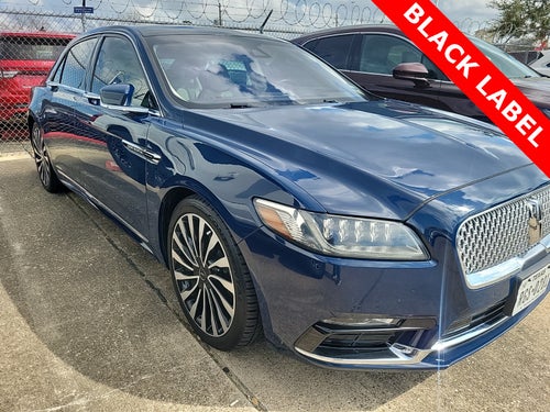 2018 Lincoln Continental Black Label