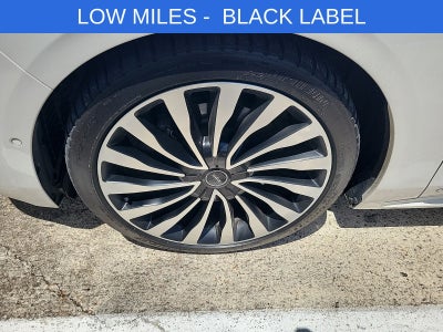 2017 Lincoln Continental Black Label