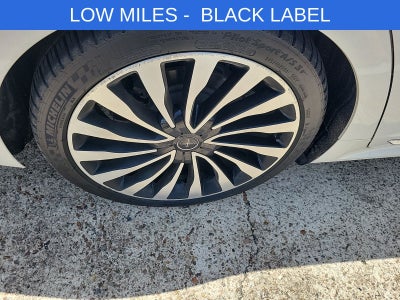 2017 Lincoln Continental Black Label