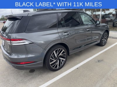 2025 Lincoln Aviator Black Label