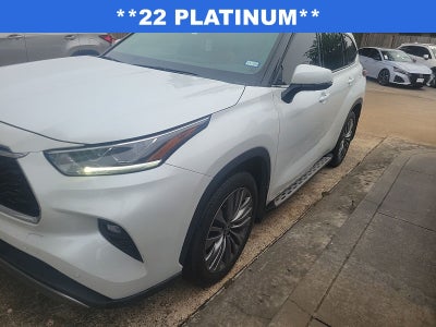2022 Toyota Highlander Platinum