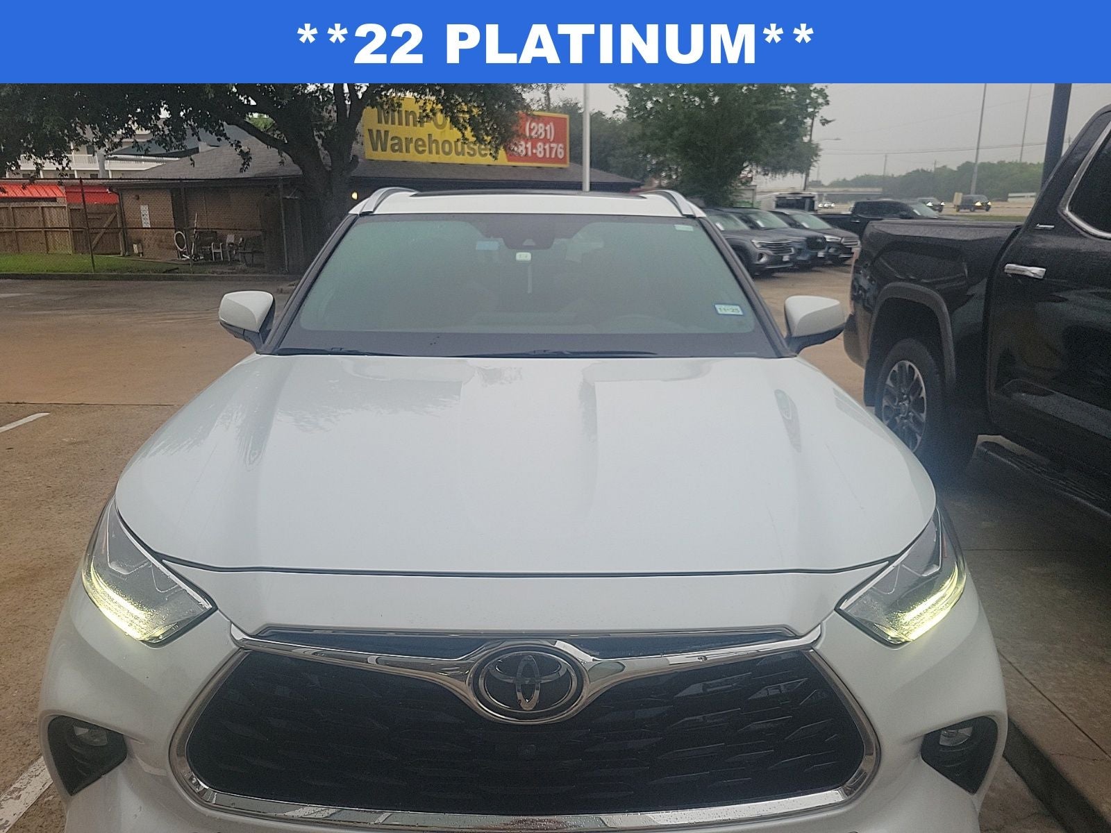 2022 Toyota Highlander Platinum
