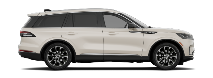 A 2026 Lincoln Aviator® SUV in Pristine White. | Bayway Lincoln in Houston TX