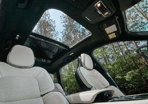 The front seats of a 2027 Lincoln Aviator® Black Label™ SUV | Bayway Lincoln in Houston TX
