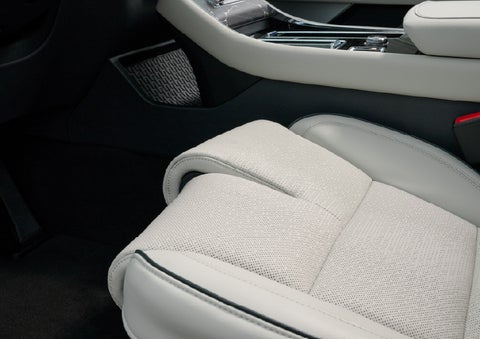 The front passenger Perfect Position seat is shown with the thigh extender adjusted.| Bayway Lincoln in Houston TX