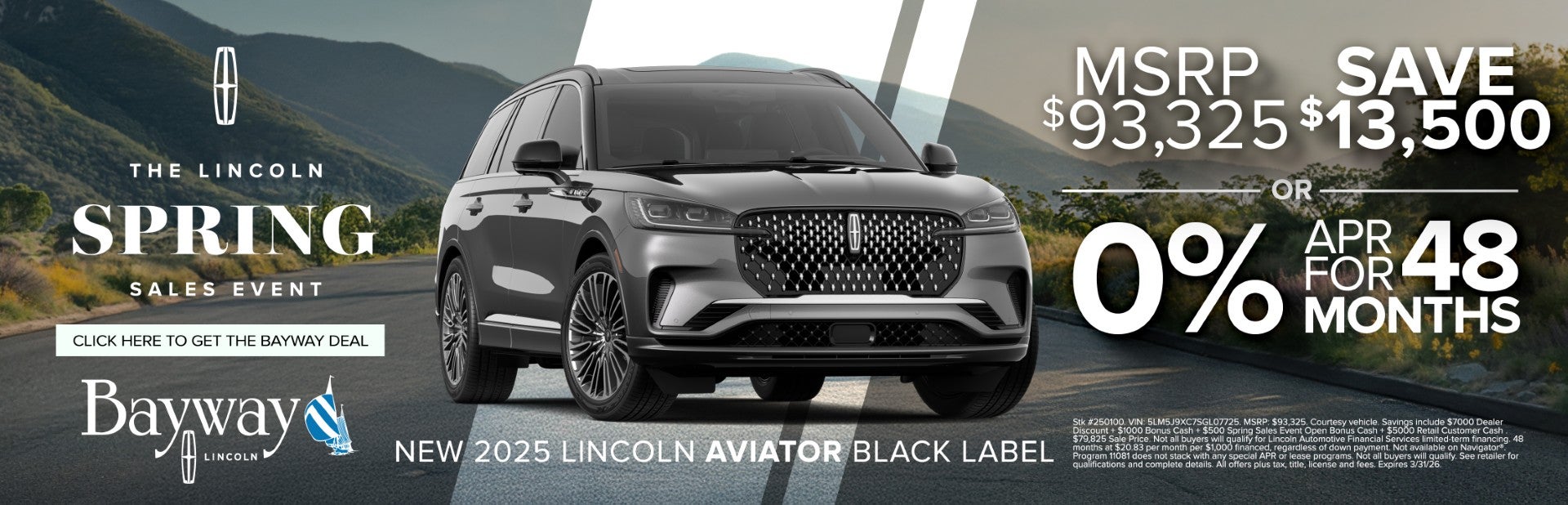 2025 Lincoln Aviator Reserve