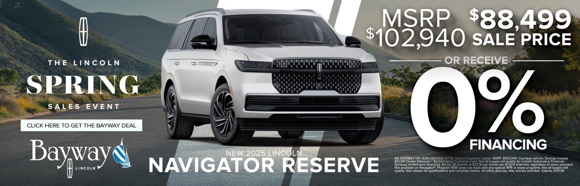 2025 Lincoln Navigator Reserve