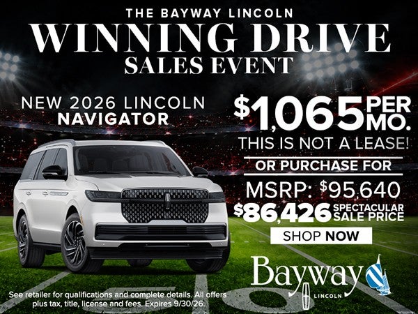 Labor Day Sale - 2026 Navigator