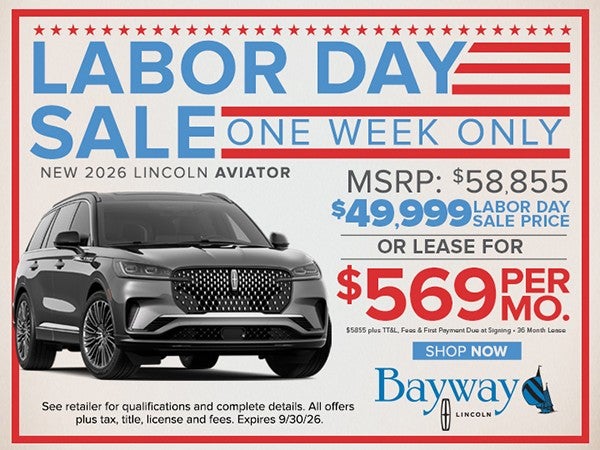Labor Day Sale - 2026 Aviator
