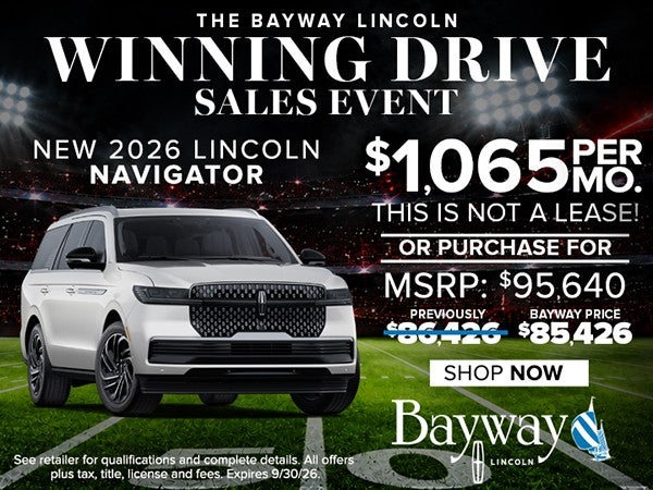 Labor Day Sale - 2026 Navigator